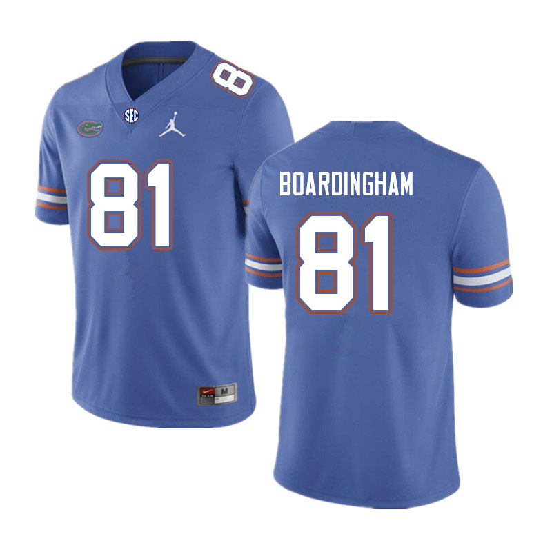 Men #81 Arlis Boardingham Florida Gators College Football Jerseys Sale-Royal